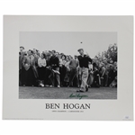 Ben Hogan Signed 1953 Open Champion at Carnoustie Poster JSA #AY50963
