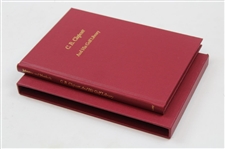 1988 Subscribers Signed Limited Edition 109/300 'C. B. Clapcott And His Golf Library' Book In Slipcase
