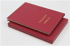 1988 Subscribers Signed Limited Edition 109/300 'C. B. Clapcott And His Golf Library' Book In Slipcase