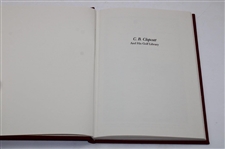 1988 Subscribers Signed Limited Edition 109/300 'C. B. Clapcott And His Golf Library' Book In Slipcase