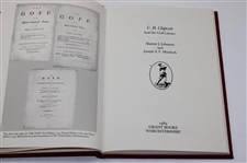 1988 Subscribers Signed Limited Edition 109/300 'C. B. Clapcott And His Golf Library' Book In Slipcase