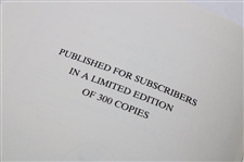 1988 Subscribers Signed Limited Edition 109/300 'C. B. Clapcott And His Golf Library' Book In Slipcase