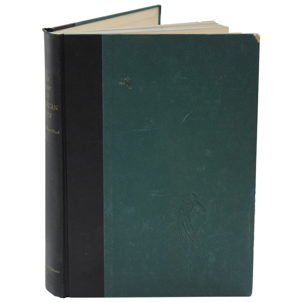 Herbert Warren Wind Signed The Story Of American Golf Its Champions And Its Championships Book JSA ALOA