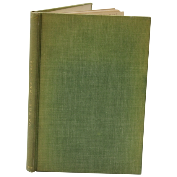 1889 On The Links Being Golfing Stories by Various Hands Book