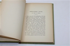 1889 'On The Links Being Golfing Stories by Various Hands' Book