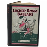 1925 'Locker Room Ballads' Signed And Inscribed by Author W. Hastings Webling Book 
