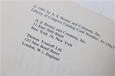 1961 'The Secret Of Holing Putts' Signed & Inscribed by Author Dawson Taylor Book
