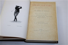 1904 'Great Golfers Their Methods At A Glance' by George Beldam Book