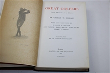 1904 'Great Golfers Their Methods At A Glance' by George Beldam Book