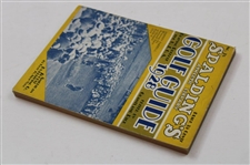1928 Spalding Athletic Library Golf Guide