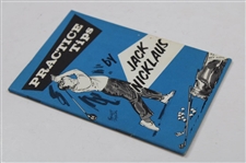 'Practice Tips' by Jack Nicklaus Booklet