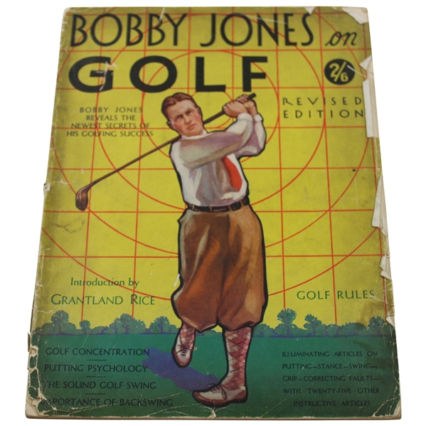 Bobby Jones On Golf Revised Edition Book