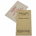 'Jerry Travers Putter' Pamphlet