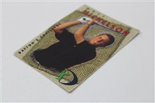 Phil Mickelson 1998 Dayton's Challenge Golf Card