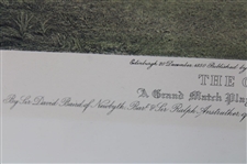 The Golfers A Grand Match Over St. Andrews Links Print