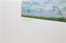 Nancy Lopez Signed Ltd Ed 39/550 Chick Fil A Charity Championship No. 18 Print JSA ALOA