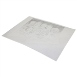 Original World Golf Hall Of Fame Pencil Sketch