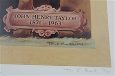 John Henry Taylor Limited Edition 79/250 Portrait Print 