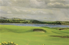 Old Course at St. Andrews Bill Waugh Limited Edition 25/50 Print