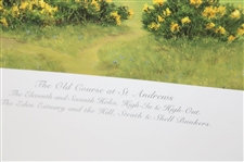Old Course at St. Andrews Bill Waugh Limited Edition 25/50 Print