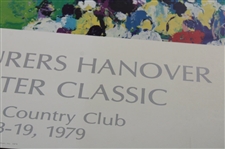 1997 Manufacturers Hanover Classic Poster by Artist Leroy Neiman