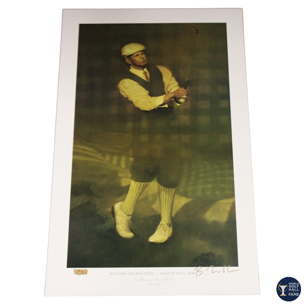 2000 Buy.Com Ozarks Open Poster In Memory Of Payne Stewart