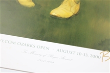 2000 Buy.Com Ozarks Open Poster In Memory Of Payne Stewart