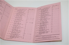 Jack Nicklaus Signed 1978 The Open at St. Andrews Thursday Order of Play Booklet JSA ALOA