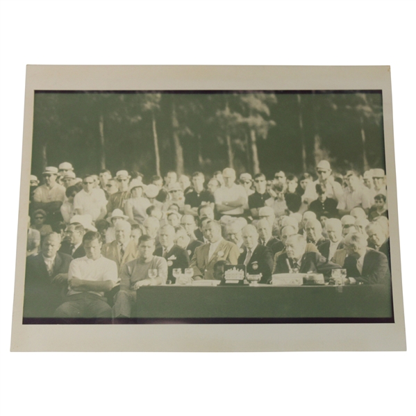 Bobby Jones, Jack Nicklaus & Others at Augusta National Photo