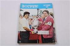 Four (4) Vintage Golf Magazines Featuring Lee Trevino 1968-74