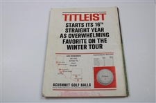 Five (5) Vintage Golf Magazines Featuring Sam Snead 1956-73