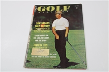 Five (5) Vintage Golf Magazines Featuring Sam Snead 1956-73