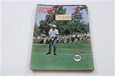Six (6) Vintage Golf Magazines Featuring Ken Venturi or Congressional CC 1964-76