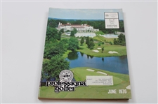 Six (6) Vintage Golf Magazines Featuring Ken Venturi or Congressional CC 1964-76