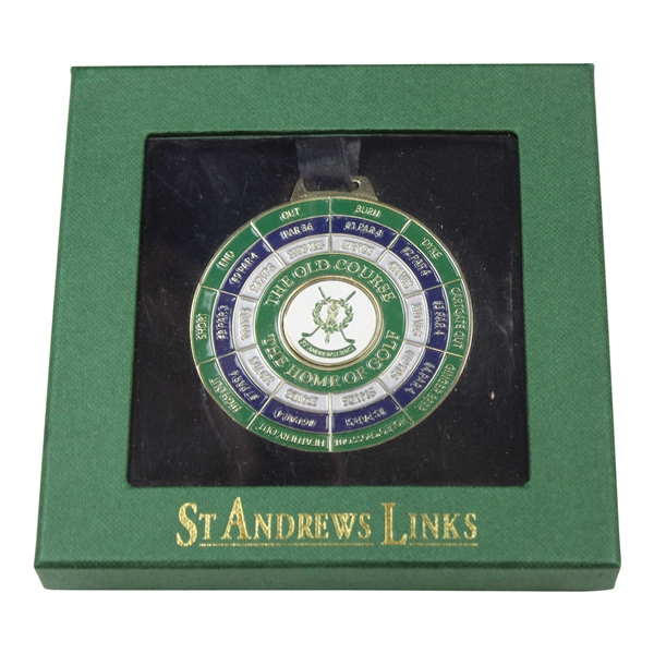 St. Andrews Golf Links Metal Bag Tag New In Box