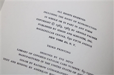Arnold Palmer Signed 'My Game And Yours' Book JSA ALOA