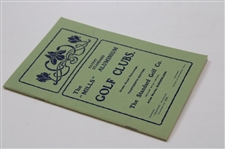 1987 Reprint Of 13th Ed. '1909 Mills Golf Club Catalog'
