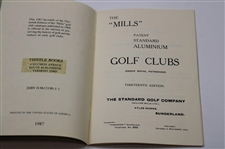 1987 Reprint Of 13th Ed. '1909 Mills Golf Club Catalog'