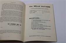 1987 Reprint Of 13th Ed. '1909 Mills Golf Club Catalog'