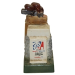 1976 Greater Greensboro Open Old Mr Boston 100 Whiskey Bottle