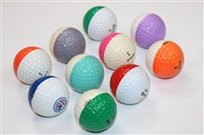 Lot of Ten (10) Ping Stronomic Golf Balls