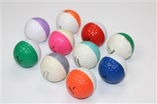 Lot of Ten (10) Ping Stronomic Golf Balls