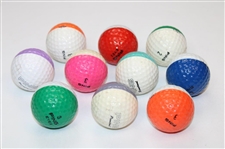 Lot of Ten (10) Ping Stronomic Golf Balls