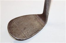 Tom Morris by Tom Stewart St. Andrews Special Hand Forged Niblick w/ Pipe Cleek Mark