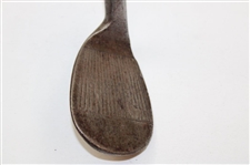 Tom Morris by Tom Stewart St. Andrews Special Hand Forged Niblick w/ Pipe Cleek Mark