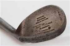 Tom Morris by Tom Stewart St. Andrews Special Hand Forged Niblick w/ Pipe Cleek Mark