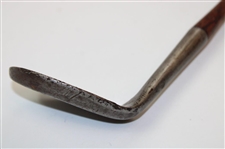 Tom Morris by Tom Stewart St. Andrews Special Hand Forged Niblick w/ Pipe Cleek Mark