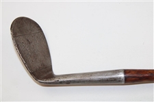 Tom Morris by Tom Stewart St. Andrews Special Hand Forged Niblick w/ Pipe Cleek Mark