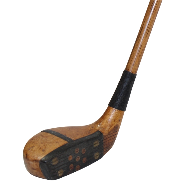 Macgregor Right Angle Wood Mallet Head Putter w/Shaft Stamp