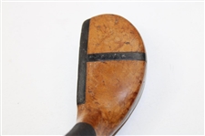 Macgregor Right Angle Wood Mallet Head Putter w/Shaft Stamp